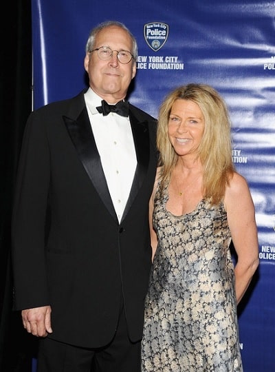 A picture of Bryan Perkins' father with his current wife, Jayni Luke.